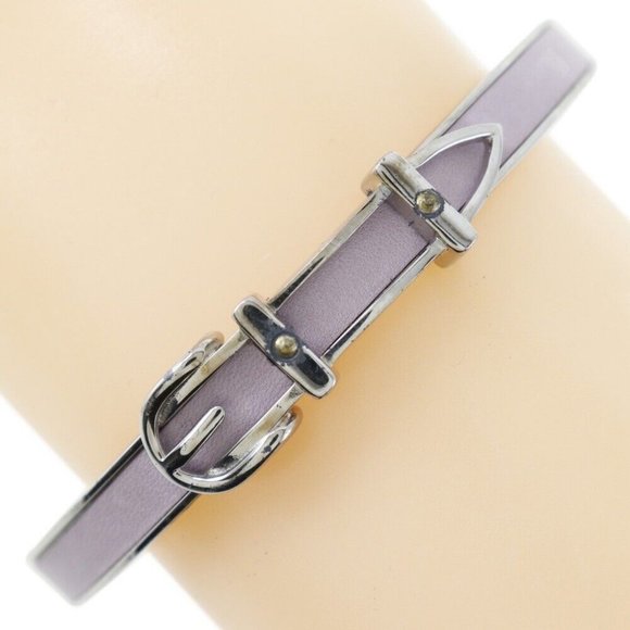 HERMES Belt motif Bangle metallic 21.2g Women - Picture 1 of 8